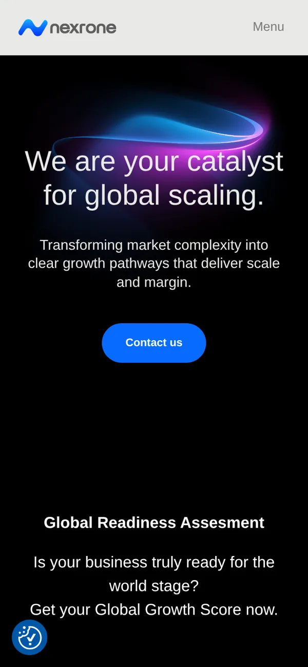 Nexrone mobile screenshot