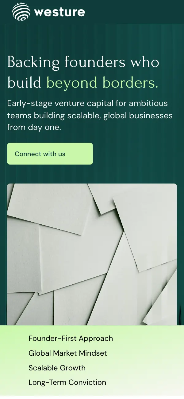 Westure Ventures mobile screenshot